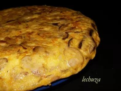 Boletus con jamón y tortilla de boletus (recetas del sr. d) - foto 7