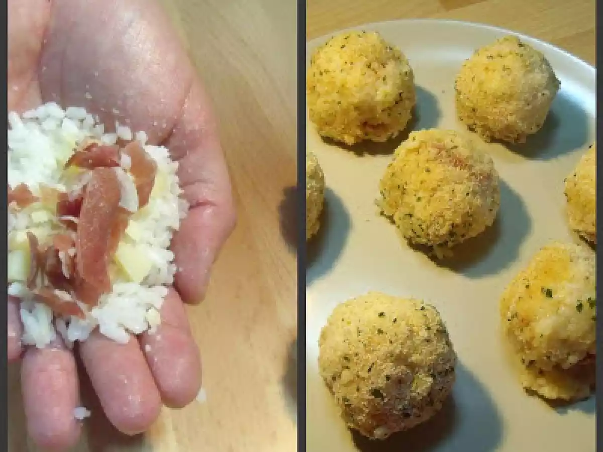 Bolitas de arroz rellenas - foto 3