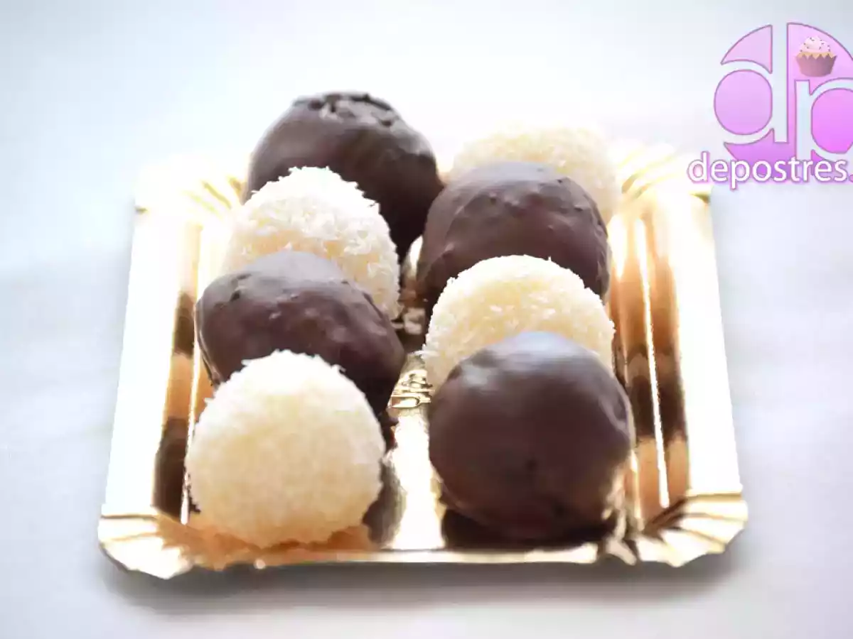 Bolitas de coco fáciles