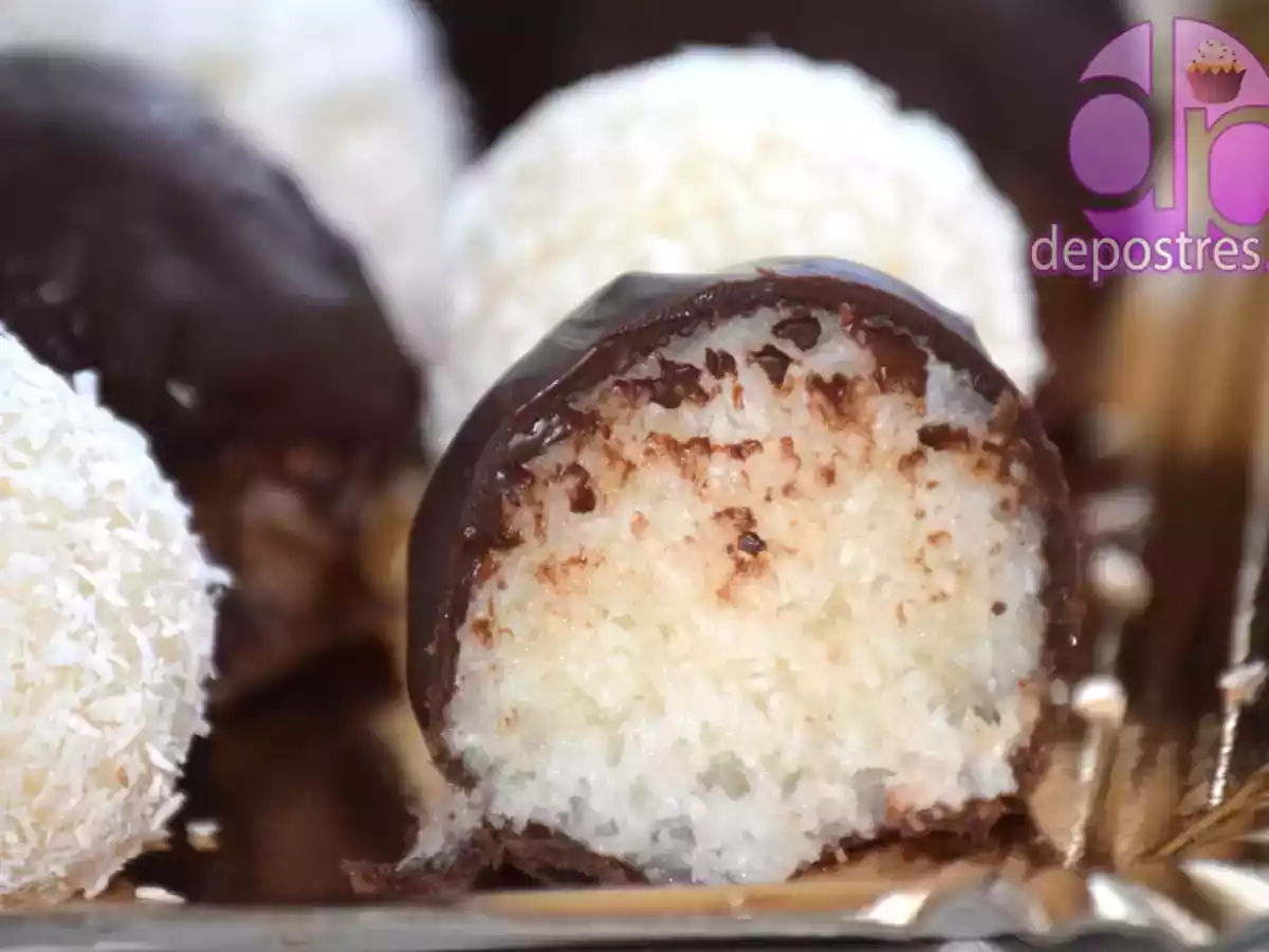 Bolitas de coco fáciles - foto 2