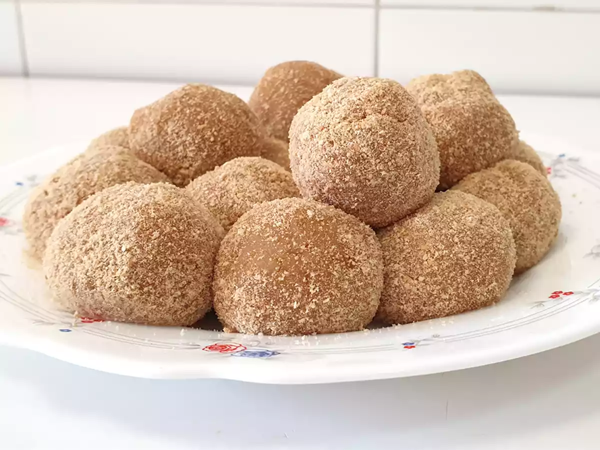 Bolitas de galleta María