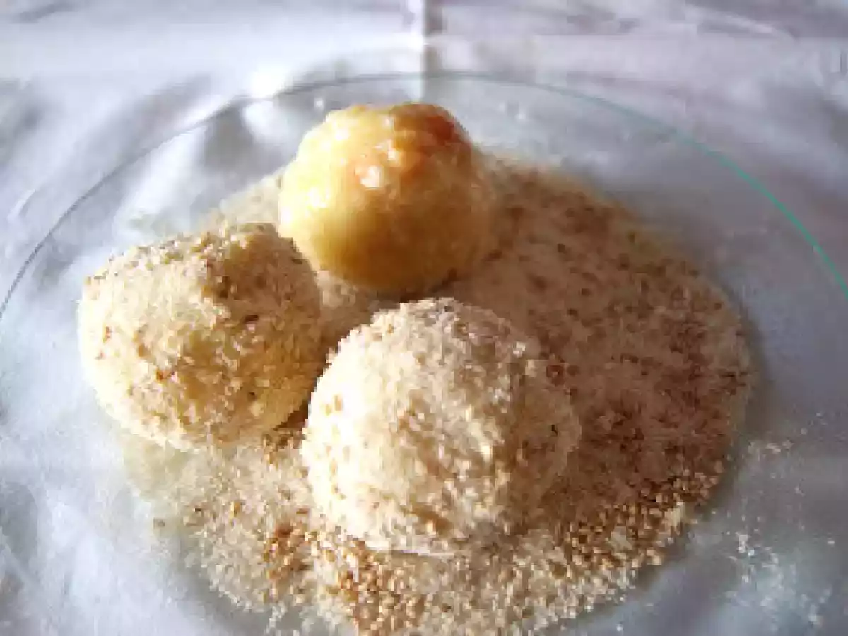 Bolitas de patatas rellenas - foto 2