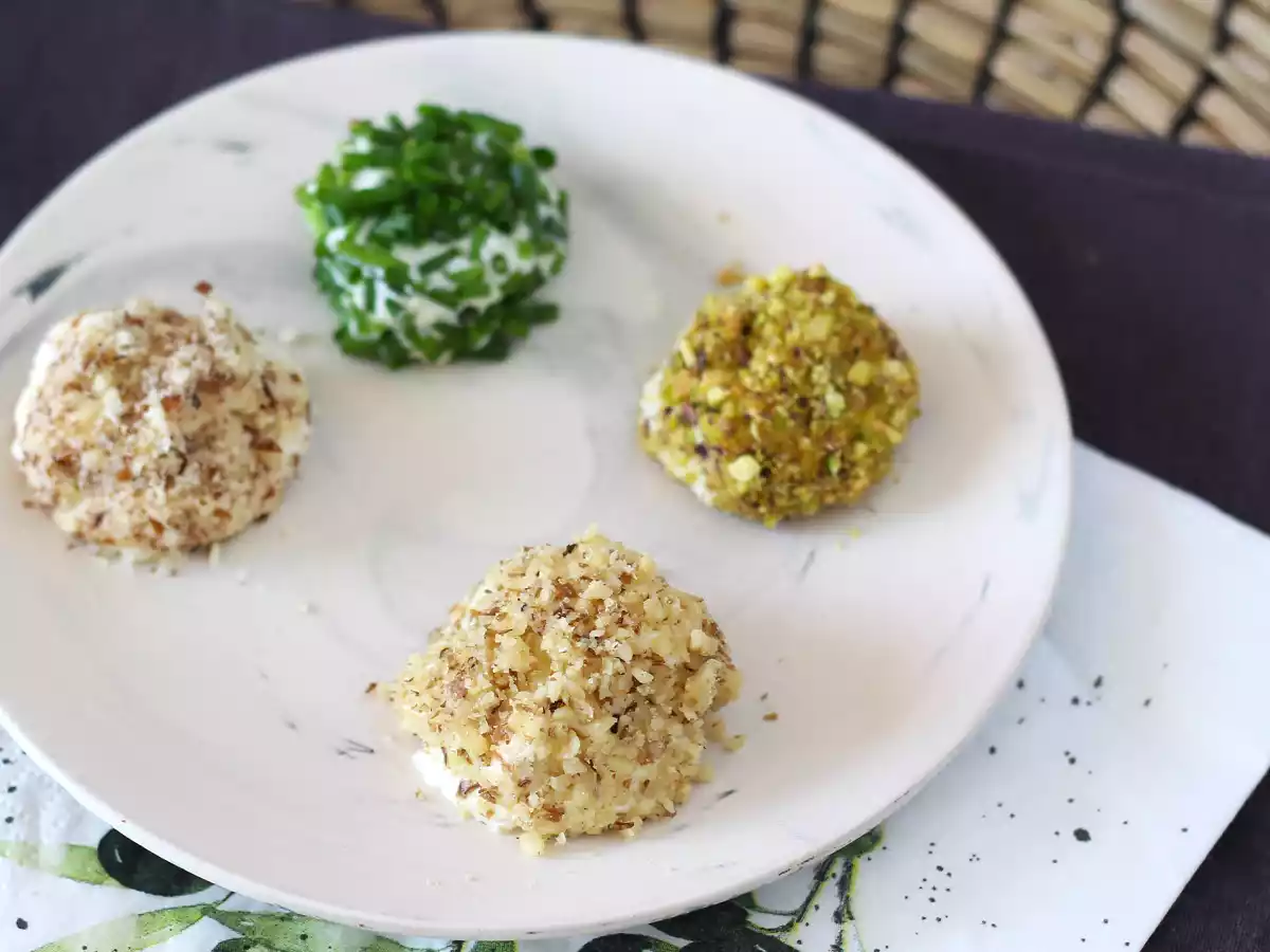 Bolitas de queso ricotta para el aperitivo - foto 2