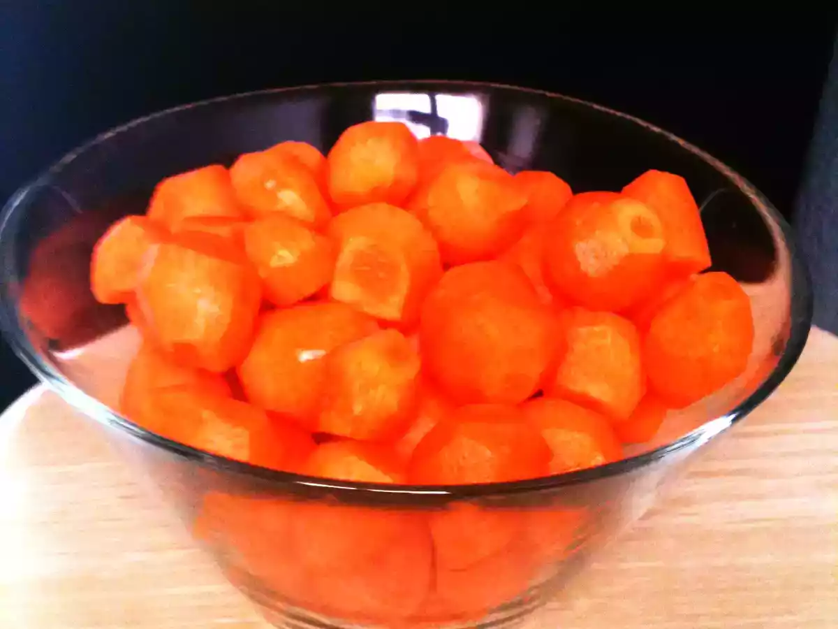 Bolitas de zanahoria