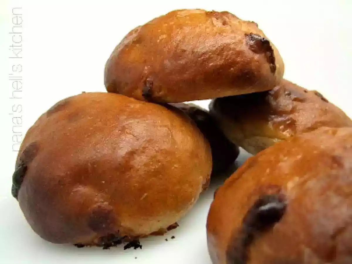 Bollitos de chocolate blanco y canela - foto 2