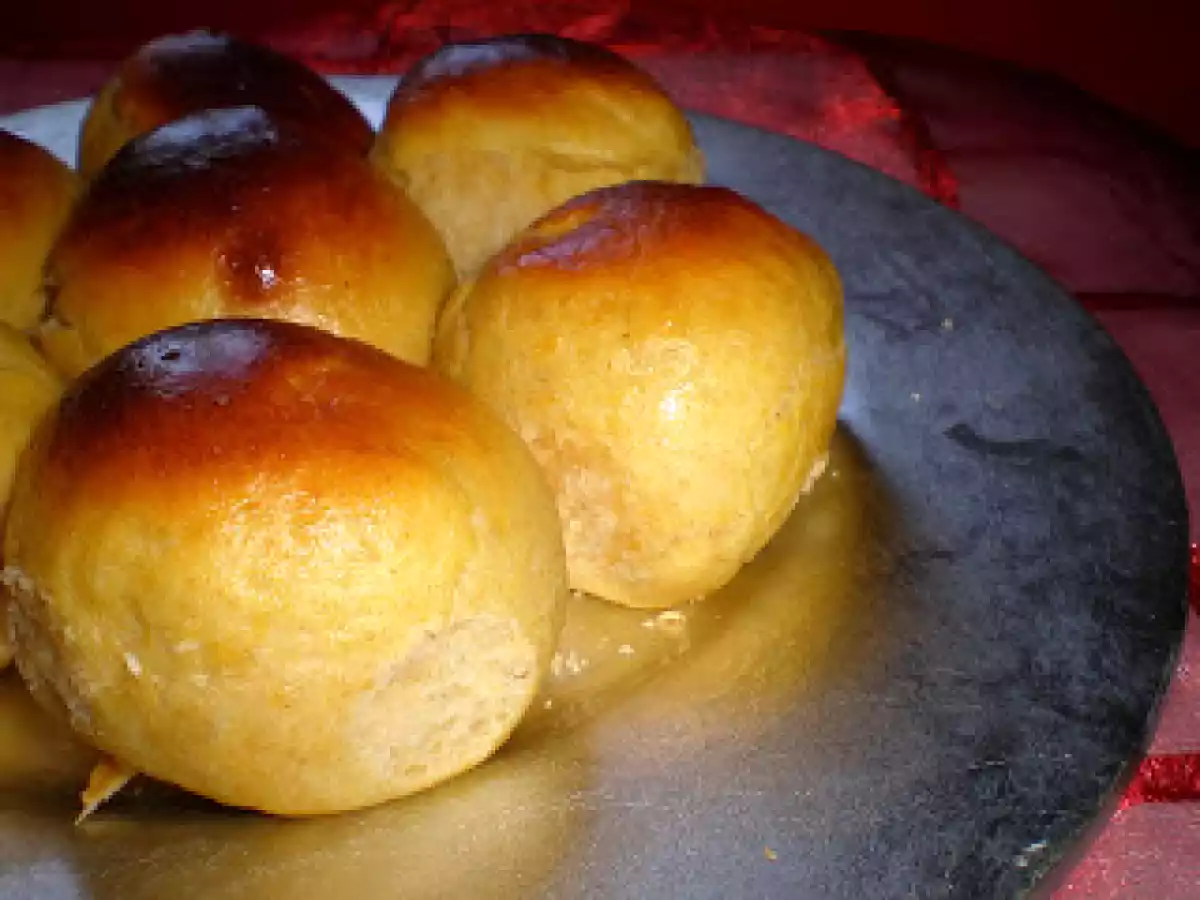 Bollitos de leche condensada y calabaza - foto 2