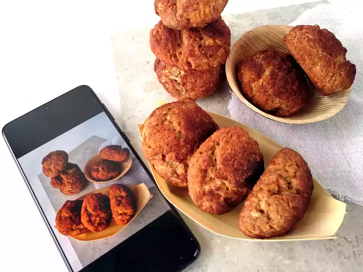 Bollitos de manzana {bajo en calorías}