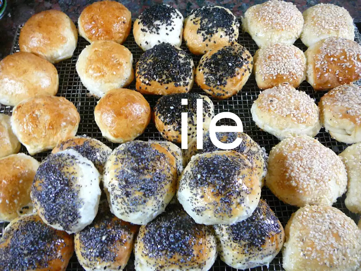 Bollitos de masa de viena con semillas - foto 6