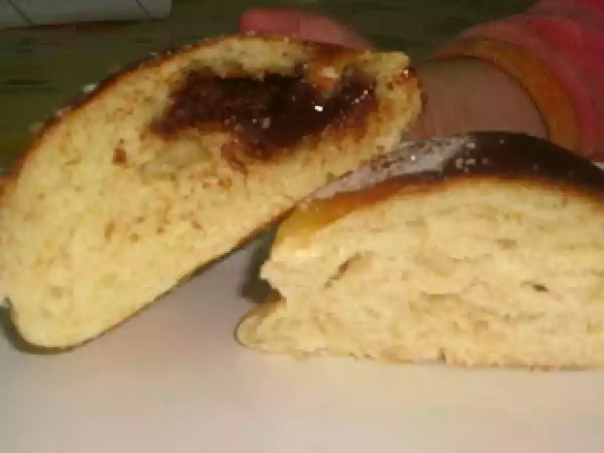 Bollitos De Naranja Rellenos De Chocolate