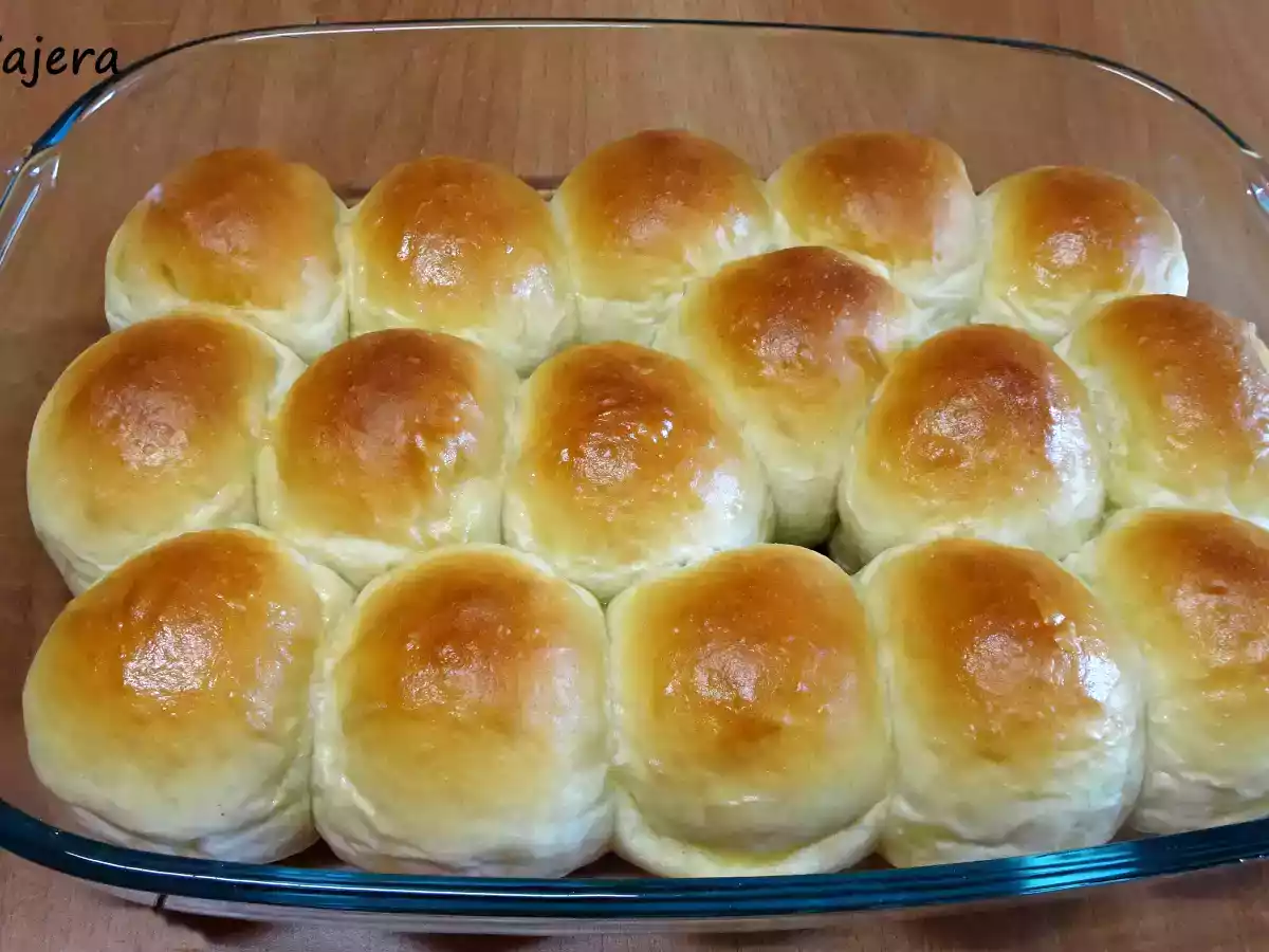 Bollitos de yogur. Extra esponjosos. Sin huevo