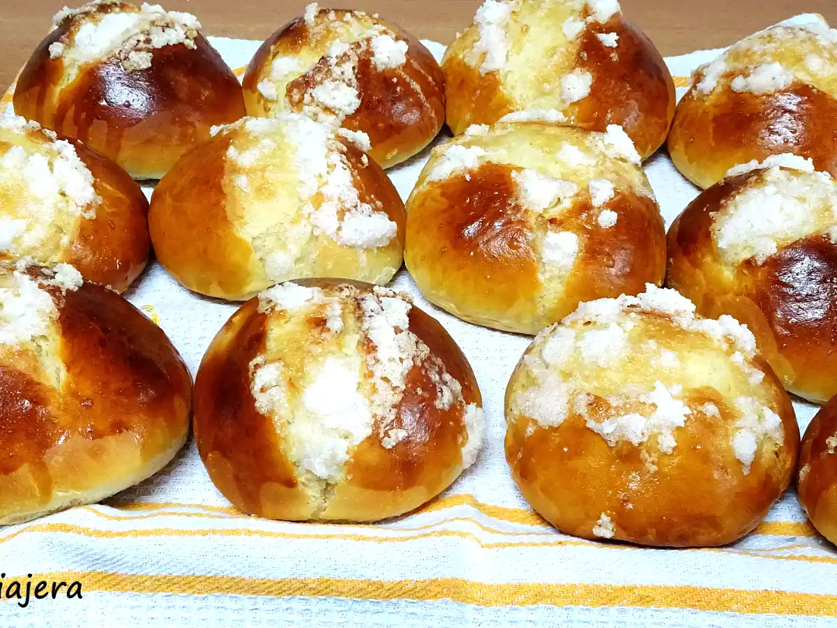 Bollitos suizos extra esponjosos