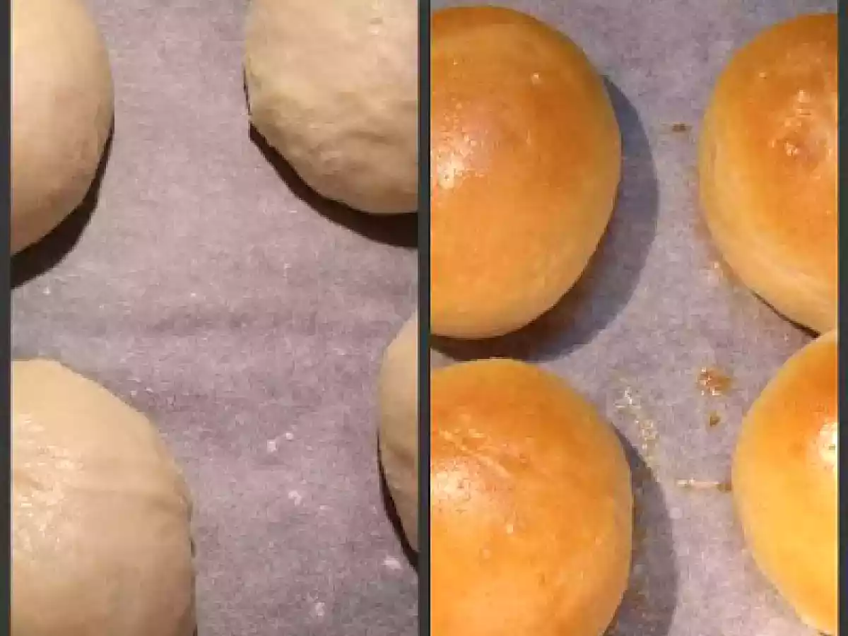 Bollos de leche con y sin azúcar - foto 4
