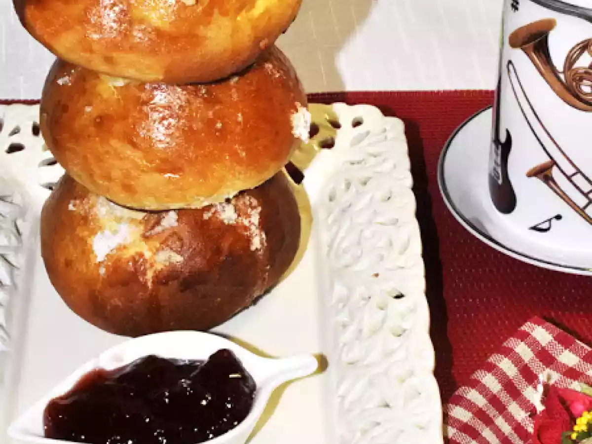 Bollos de leche de Richard Bertinet y video