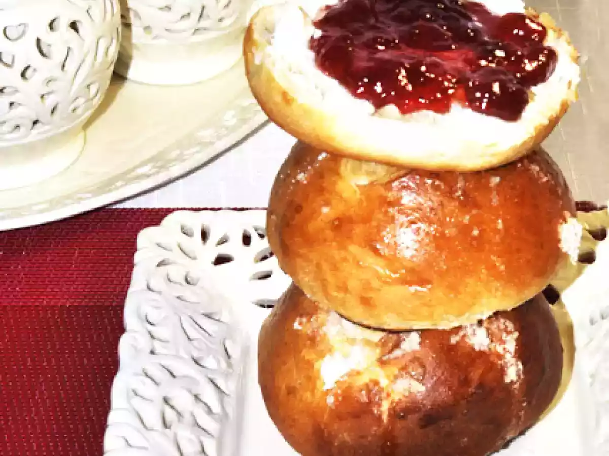 Bollos de leche de Richard Bertinet y video - foto 2