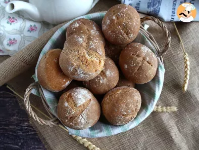 Bollos de pan sin amasado - ¡Resultado crujiente y tierno! - foto 3