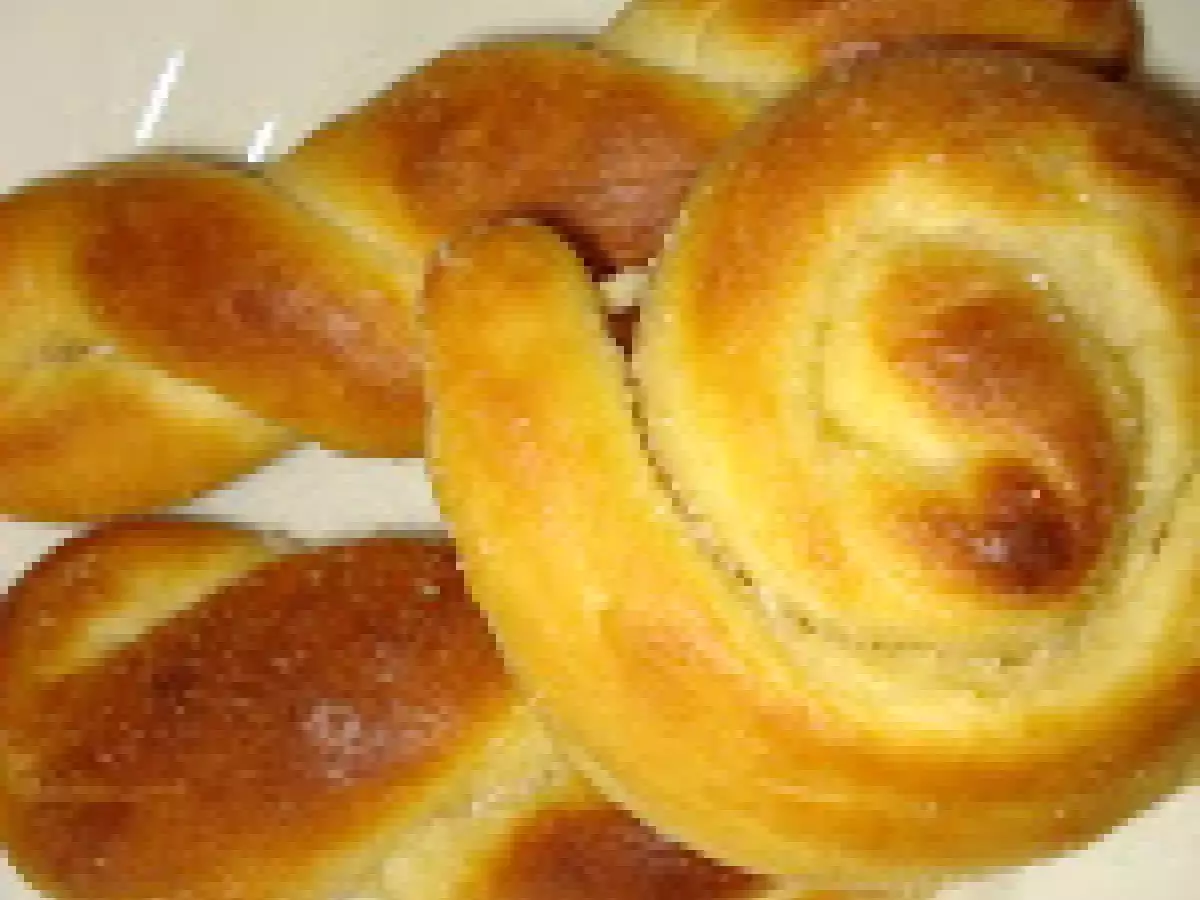 Bollos dulces con sabor a plátano