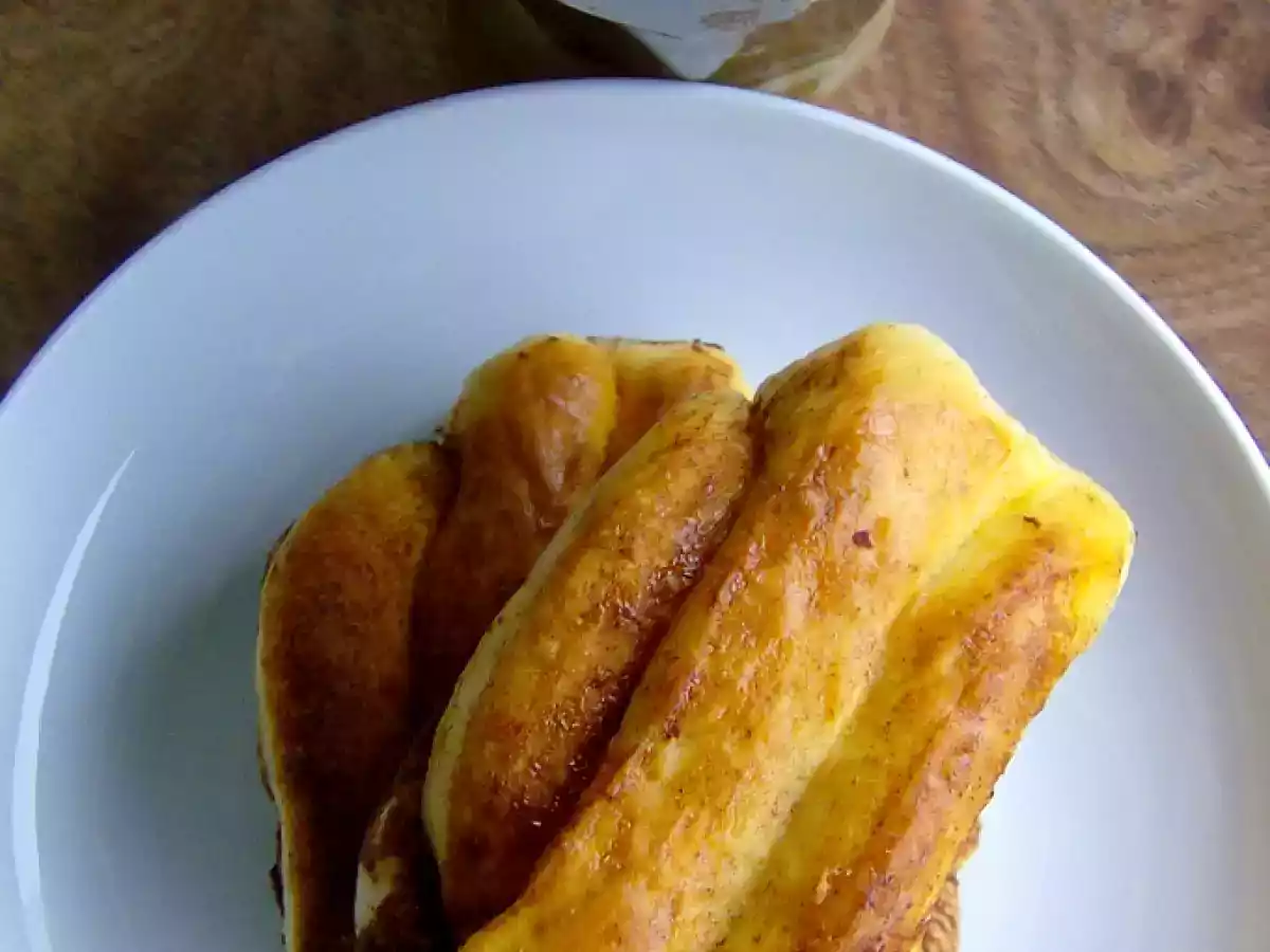 Bollos franceses de canela (Franzbrötchen) - foto 2