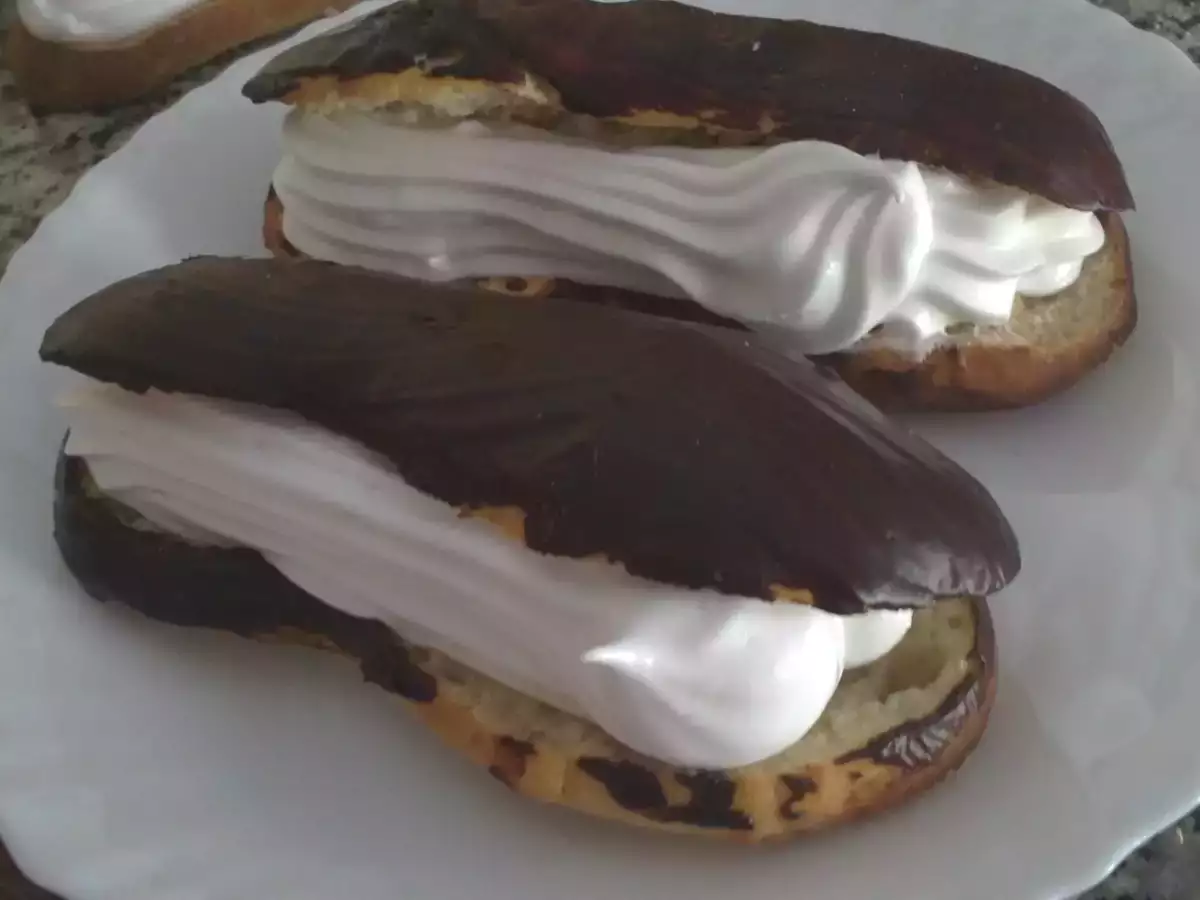 Bollos rellenos de merengue italiano - foto 2