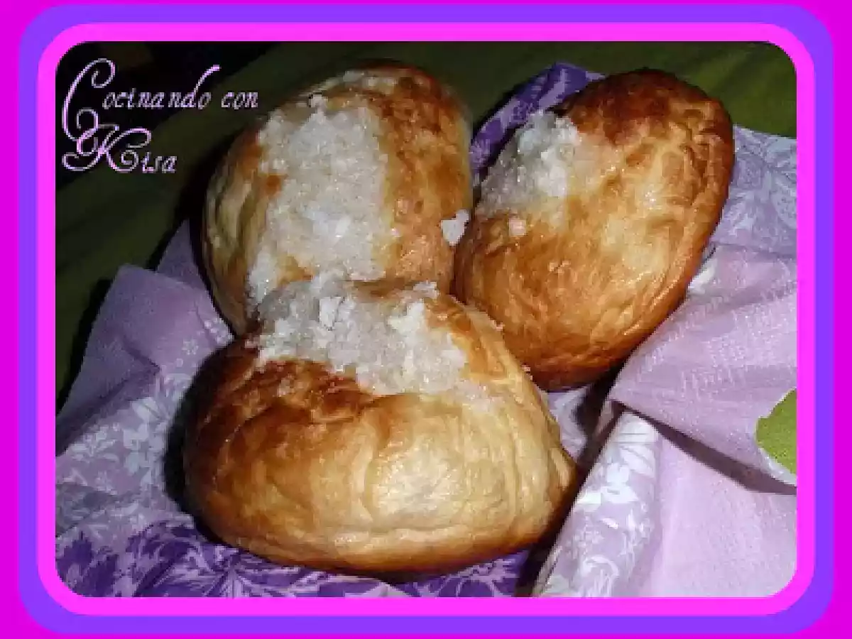 Bollos suizos (fussioncook) y (panificadora)