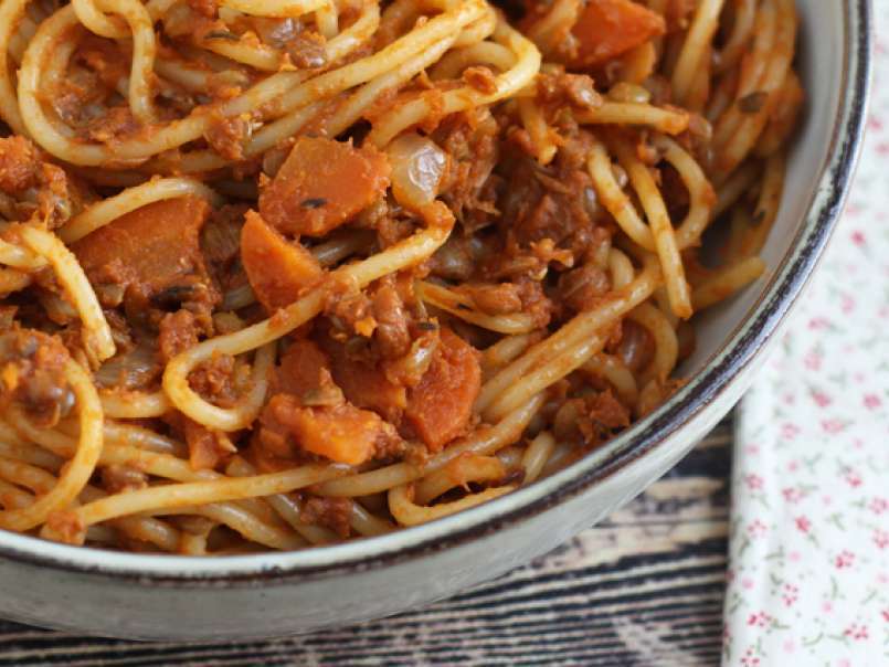 Boloñesa vegetariana para tus espaguetis - foto 2