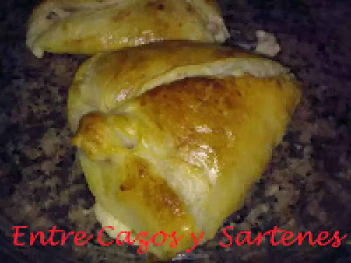 Bombas de jamón y queso