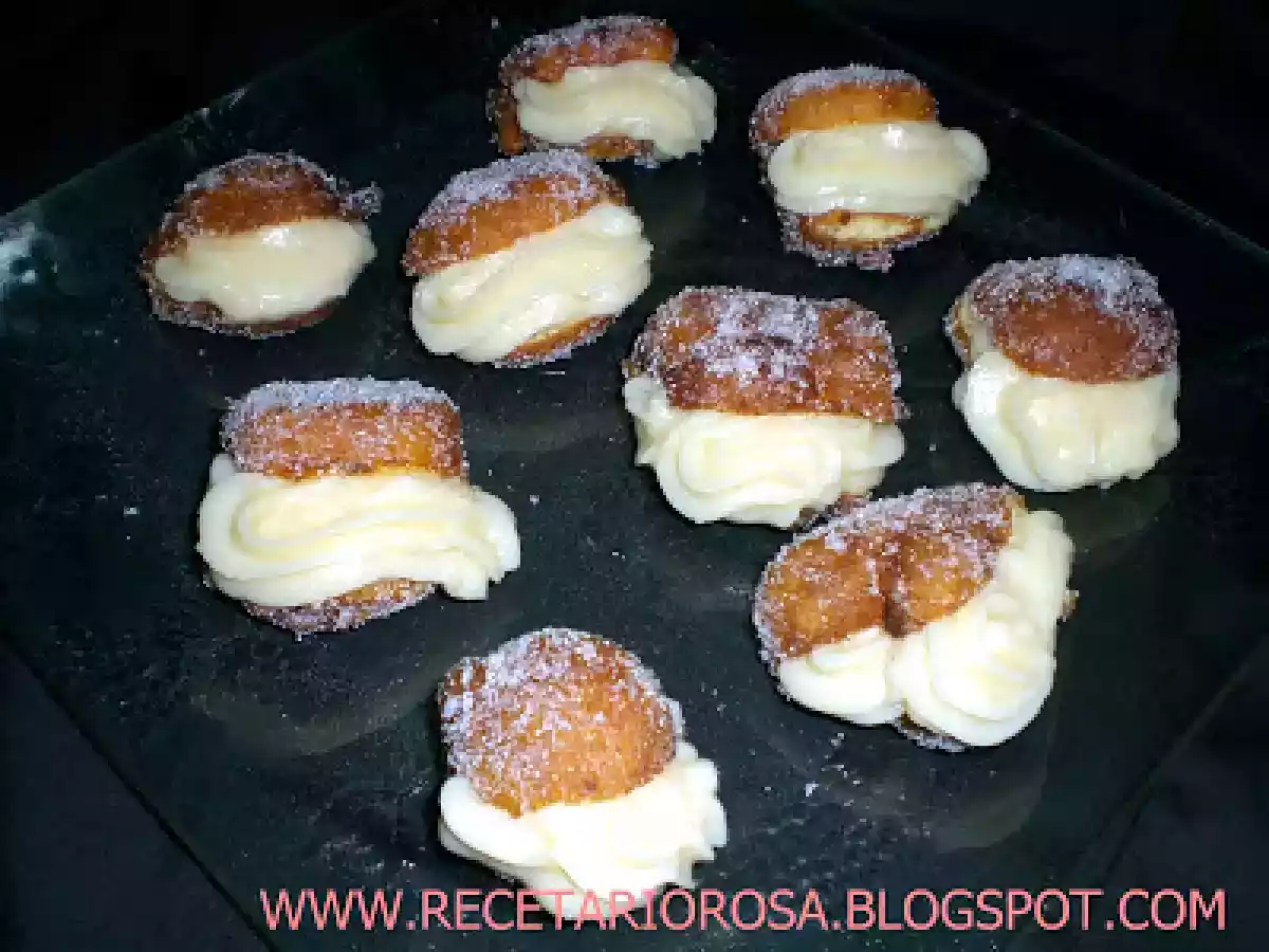 BOMBAS RELLENAS DE NATA O CREMA - foto 7
