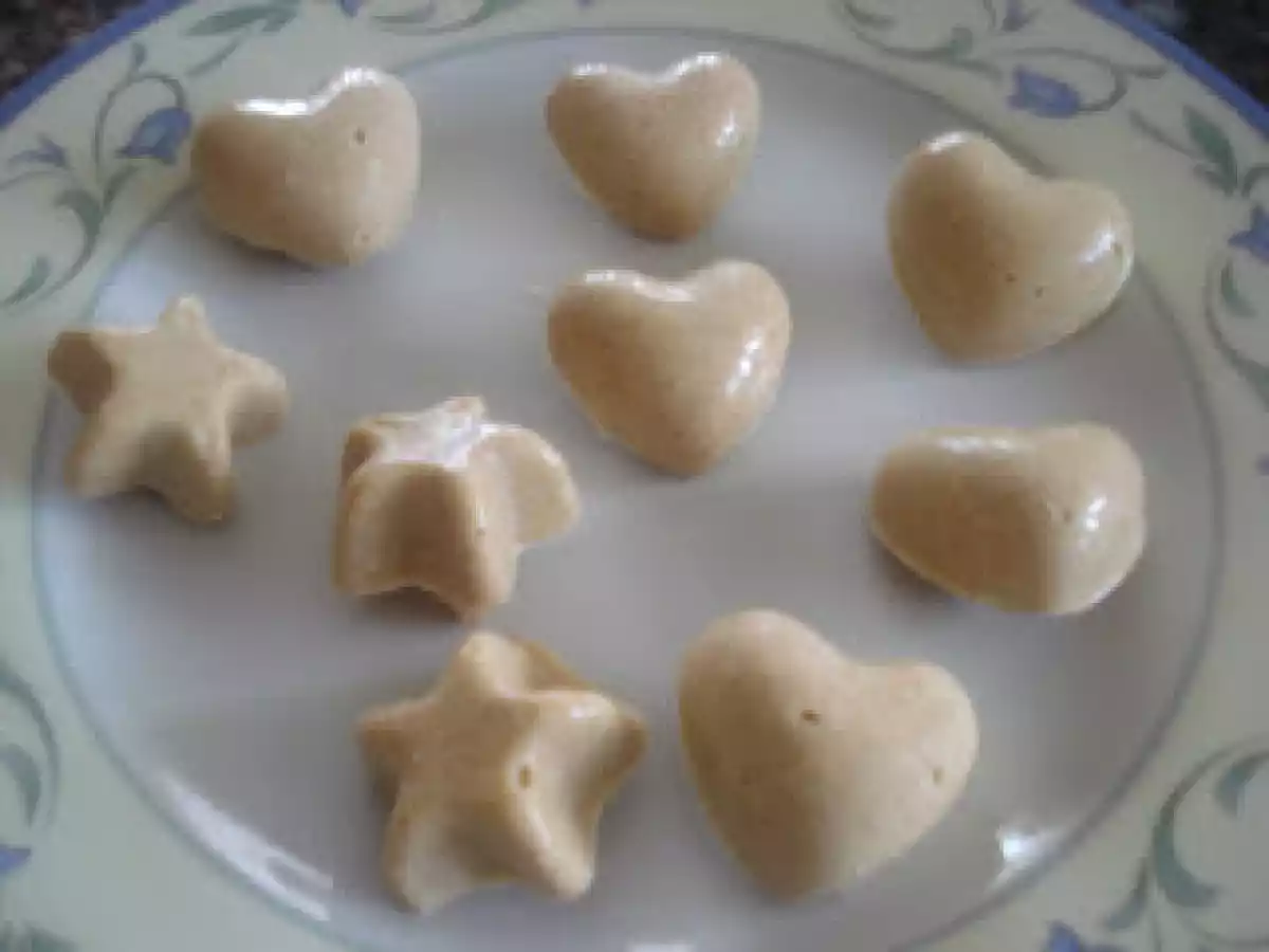 BOMBONES BLANCOS CON SABOR A LIMON