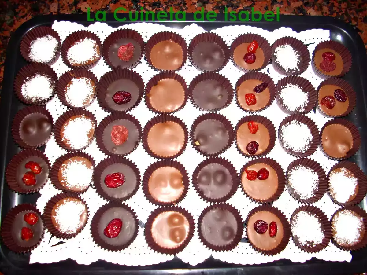 Bombones Caseros sin Azúcar