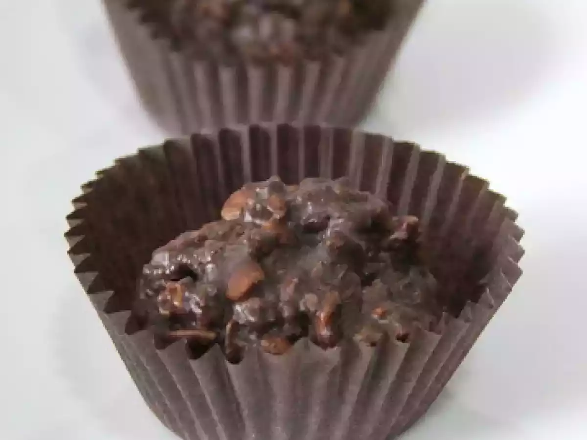 Bombones crujientes de almendras