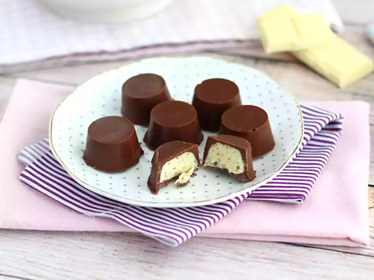 Bombones de chocolate con leche sabor kinder - foto 2