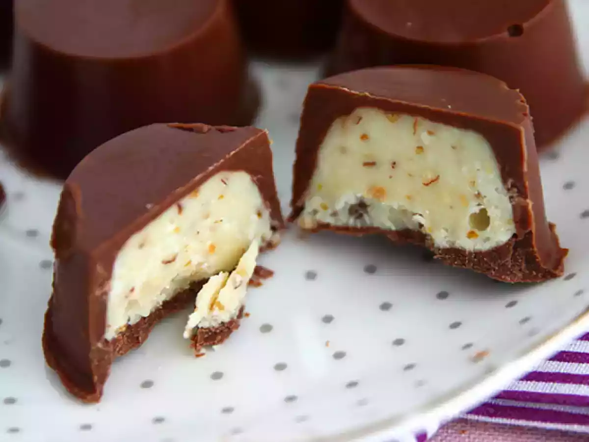 Bombones de chocolate con leche sabor kinder - foto 3