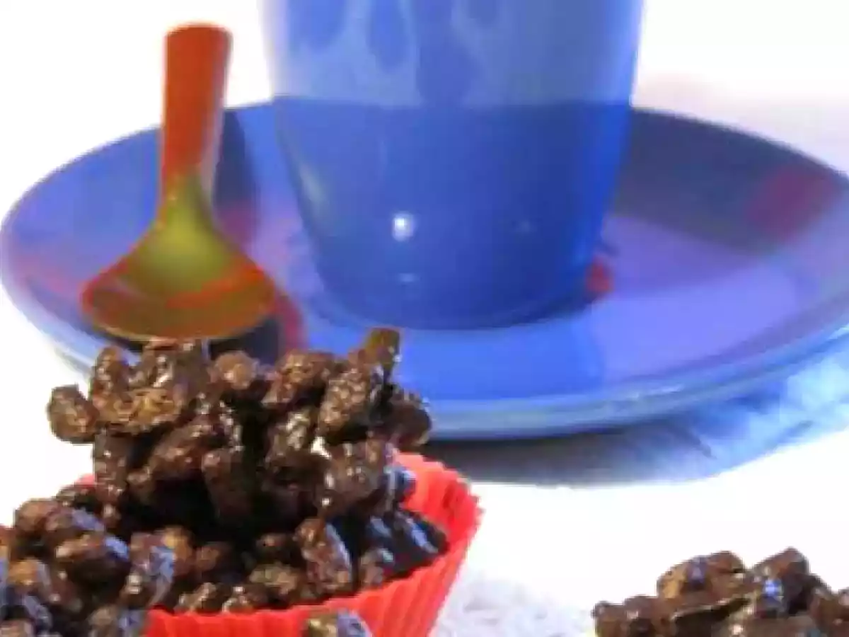 Bombones de chocolate crujientes - foto 2