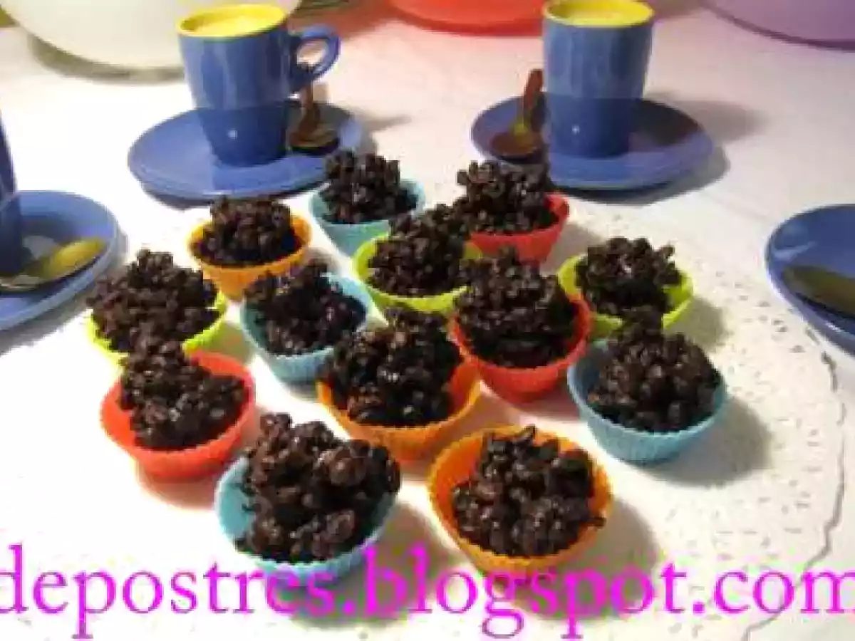 Bombones de chocolate crujientes - foto 3