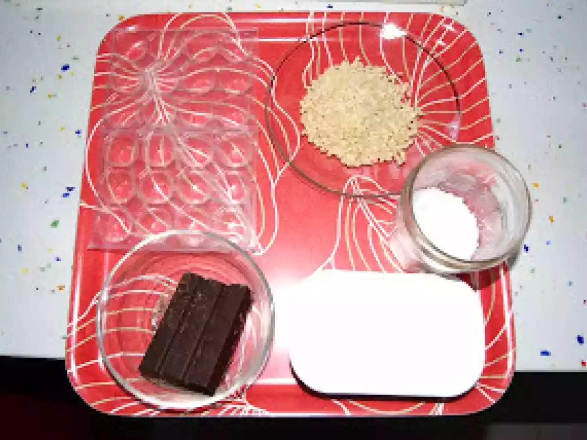 Bombones de crema de queso