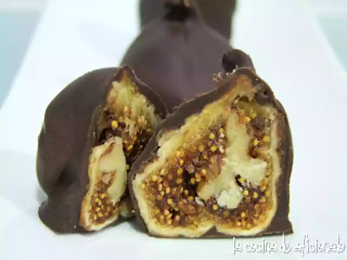 Bombones de higos y nueces