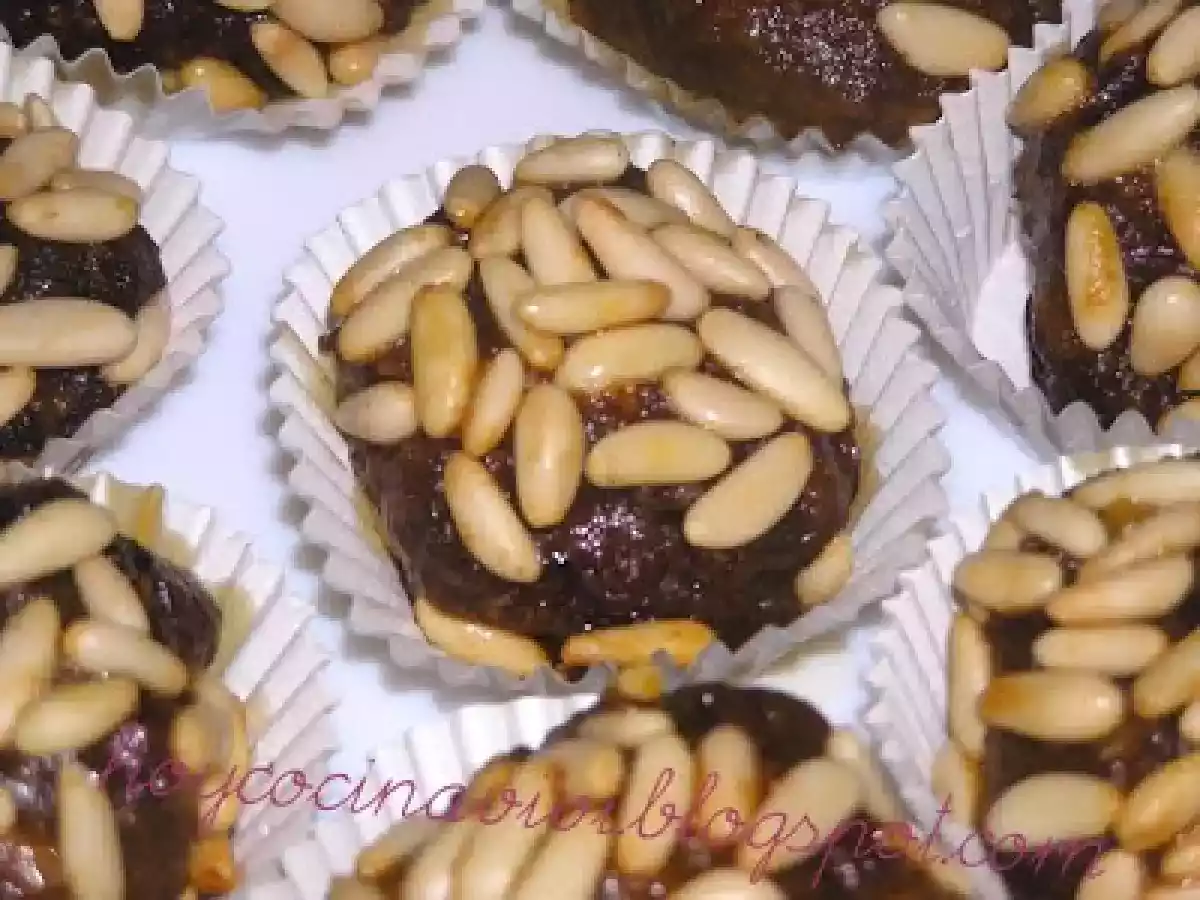 Bombones de morcilla con corazón de manzana (Receta de Alba de Gozoa eta gazia)