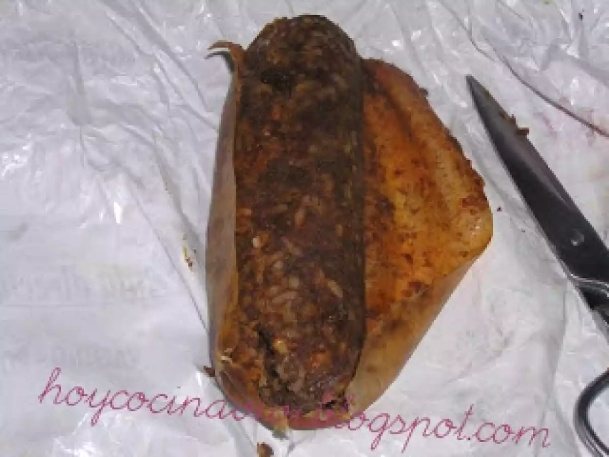 Bombones de morcilla con corazón de manzana (Receta de Alba de Gozoa eta gazia) - foto 2