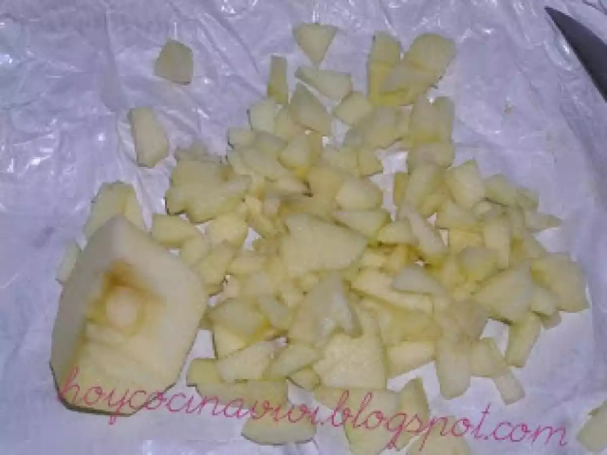 Bombones de morcilla con corazón de manzana (Receta de Alba de Gozoa eta gazia) - foto 4