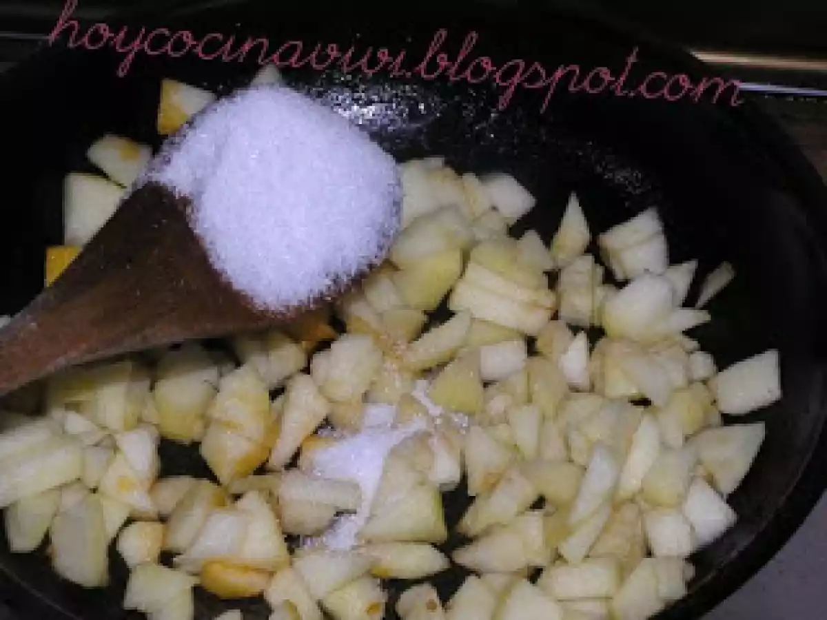 Bombones de morcilla con corazón de manzana (Receta de Alba de Gozoa eta gazia) - foto 5