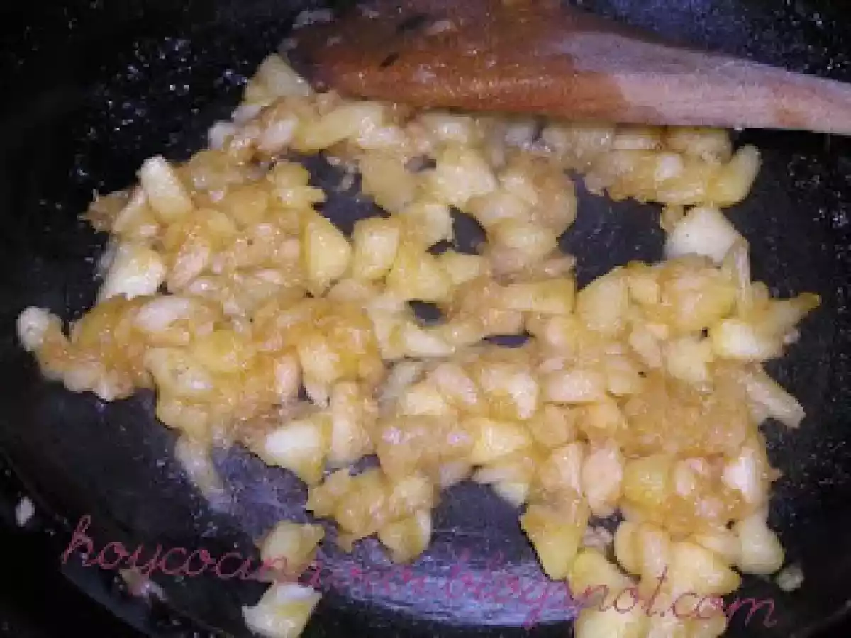 Bombones de morcilla con corazón de manzana (Receta de Alba de Gozoa eta gazia) - foto 6