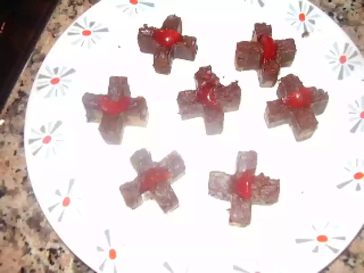 BOMBONES MATEMÁTICOS CON LICOR AMARETTO Y CEREZAS