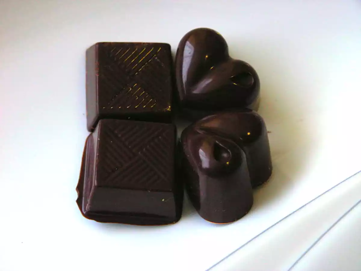 Bombones rellenos de choco crispis