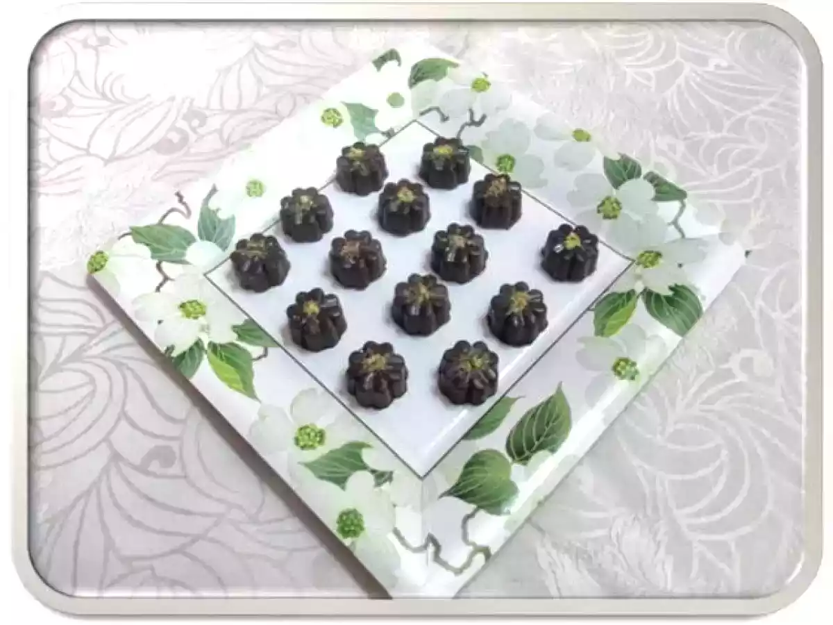 Bombones salados rellenos de mi-cuit