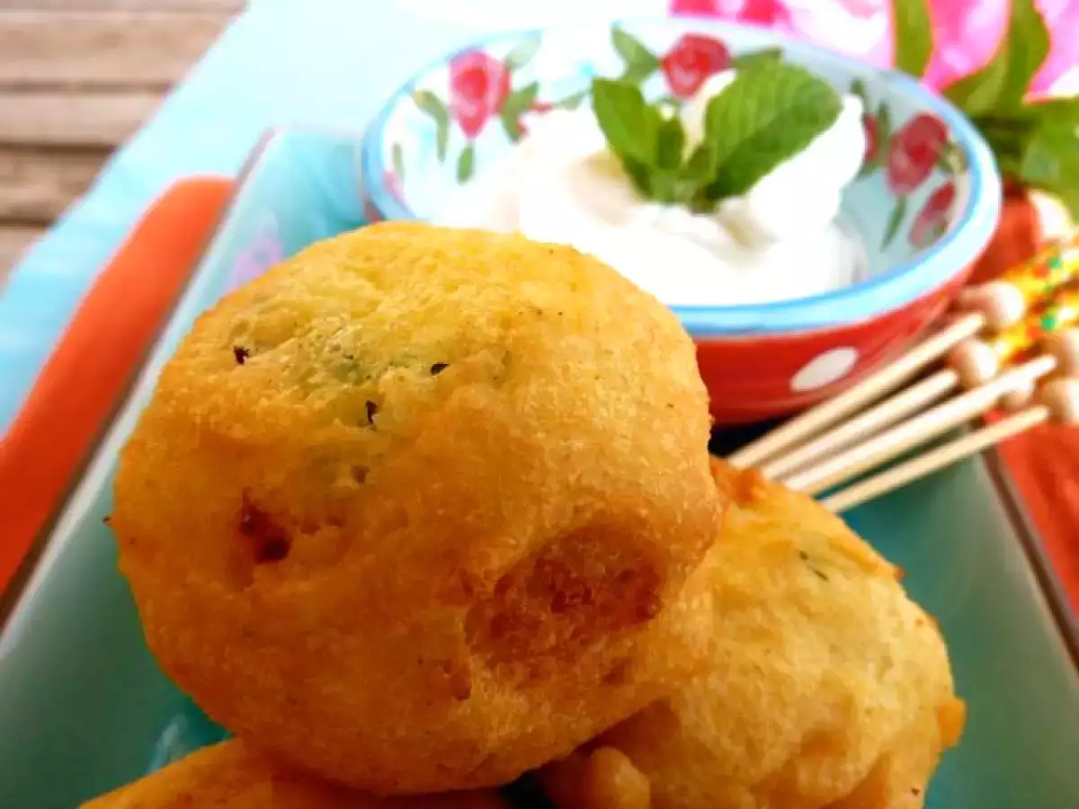 Bonda de patatas con salsa de yogur - foto 2