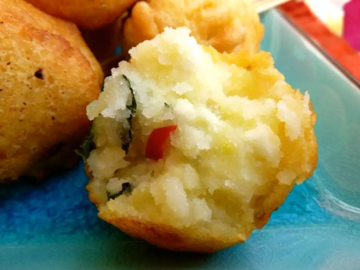 Bonda de patatas con salsa de yogur - foto 3