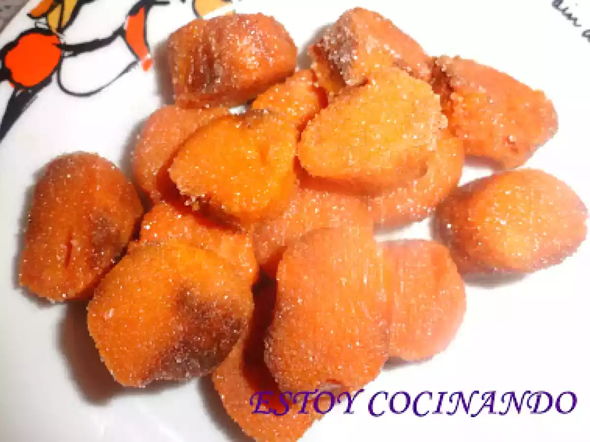 Boniatos asados en dulce