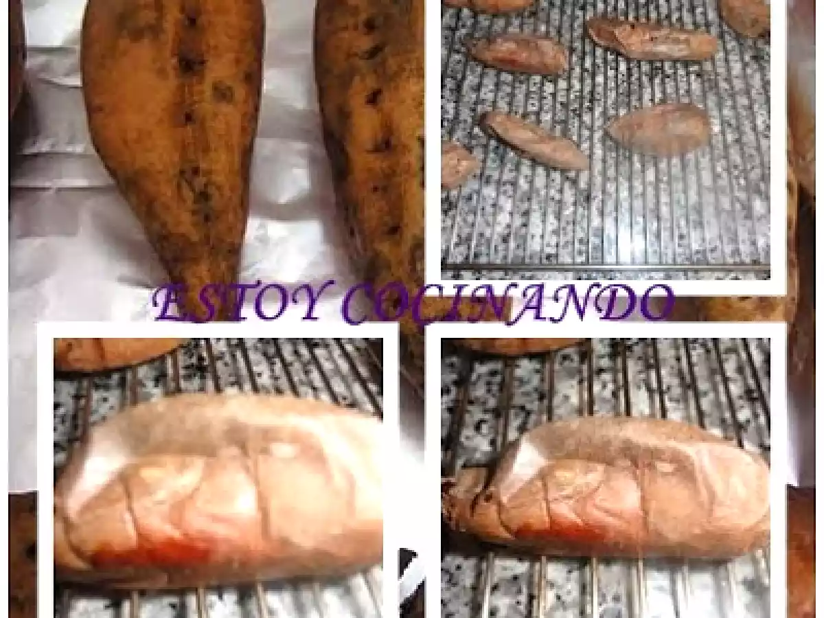 Boniatos asados en dulce - foto 2