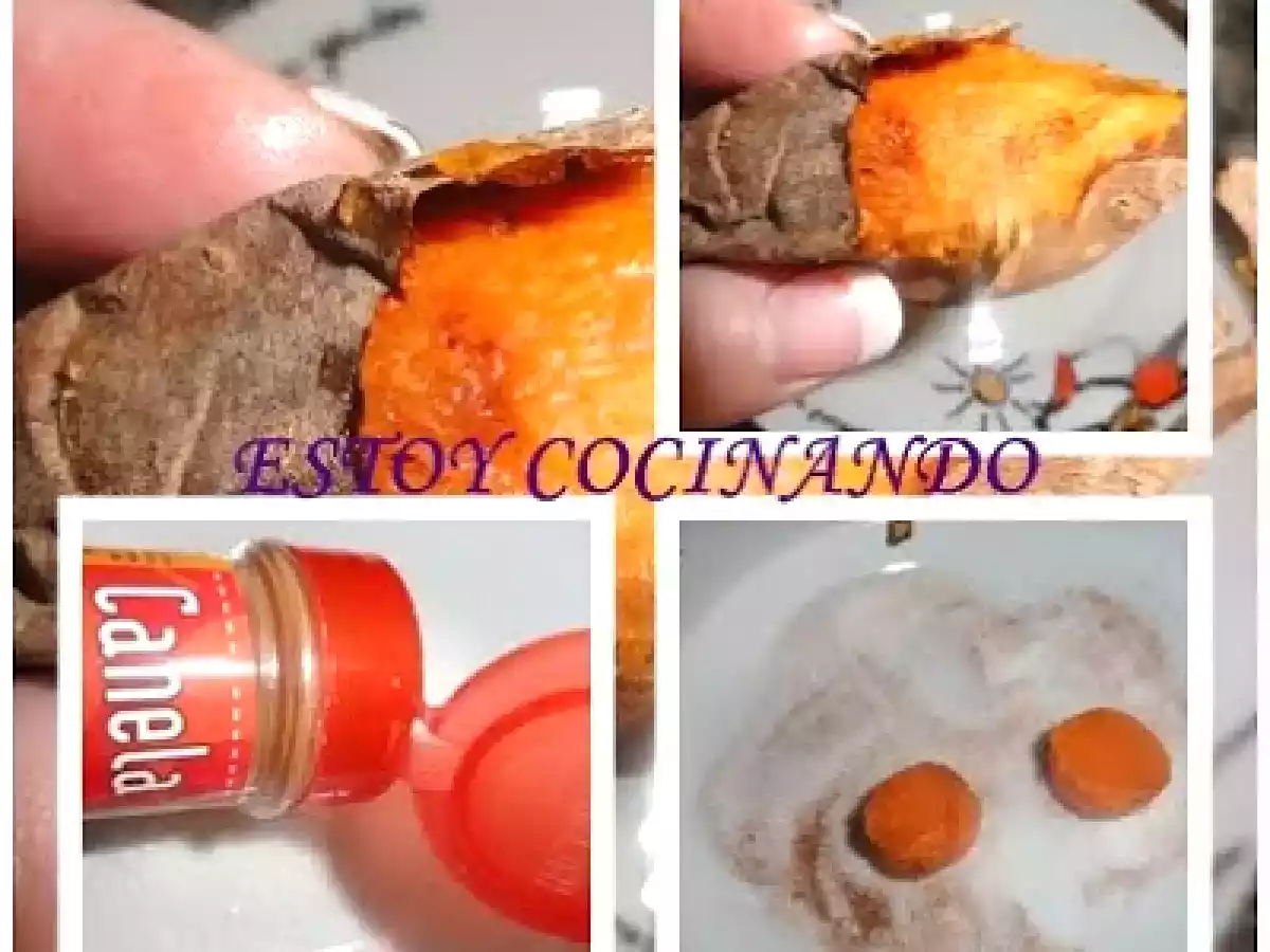 Boniatos asados en dulce - foto 3