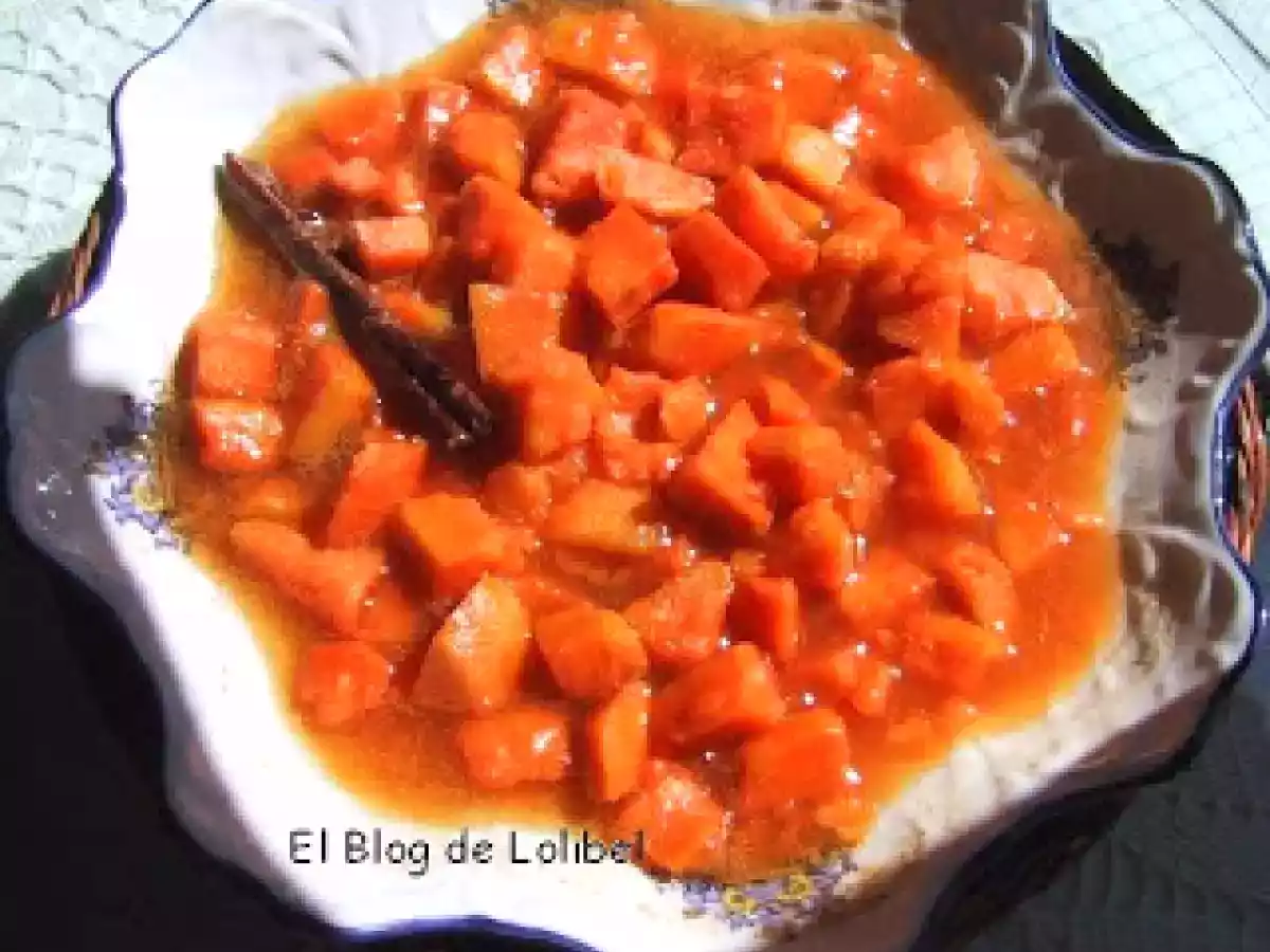 Boniatos en almíbar de canela - foto 2