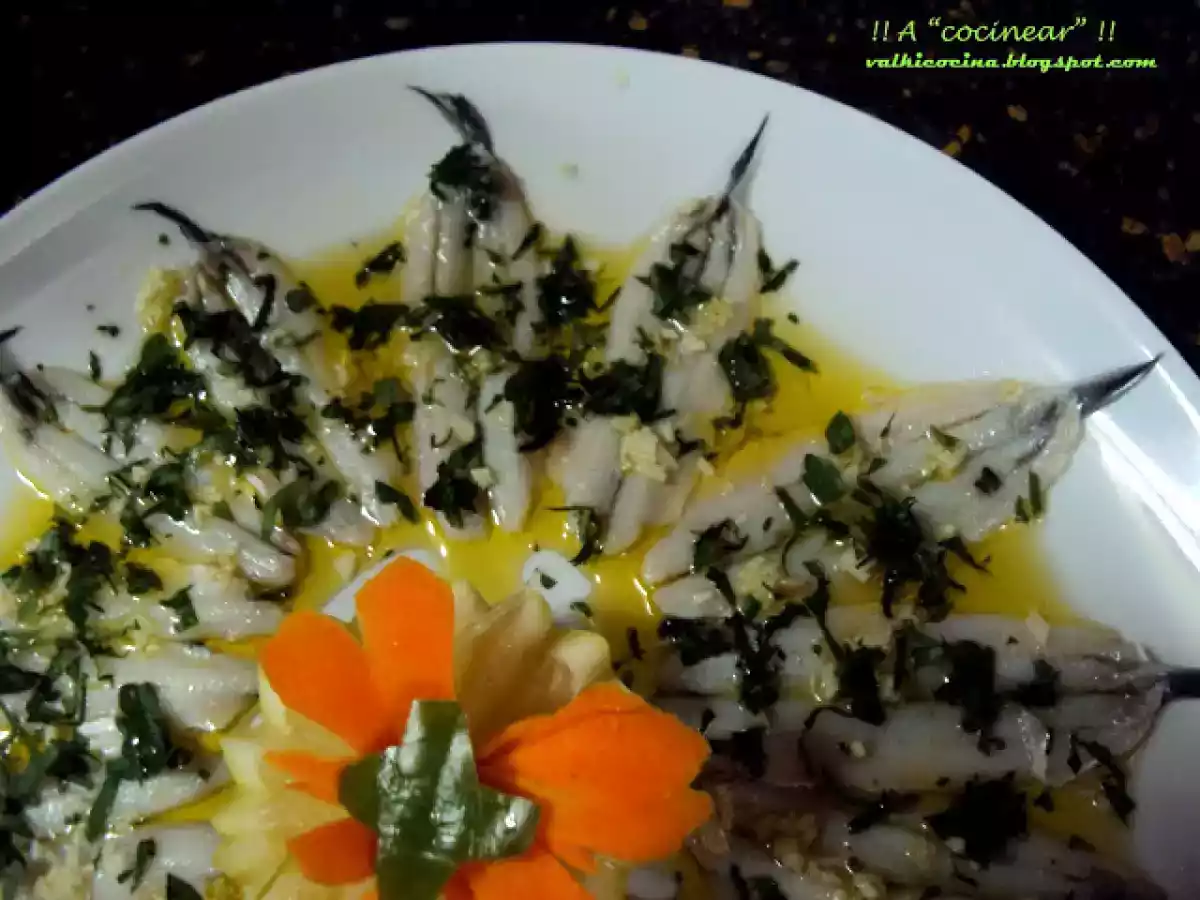 Boquerones en vinagre